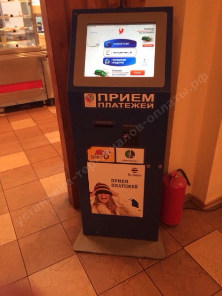 Установка платежного терминала в деревне Кабаново