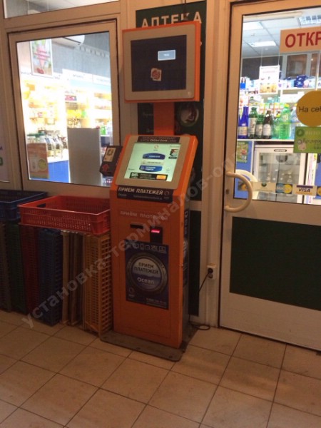 Установка терминалов оплаты в районе Капотня