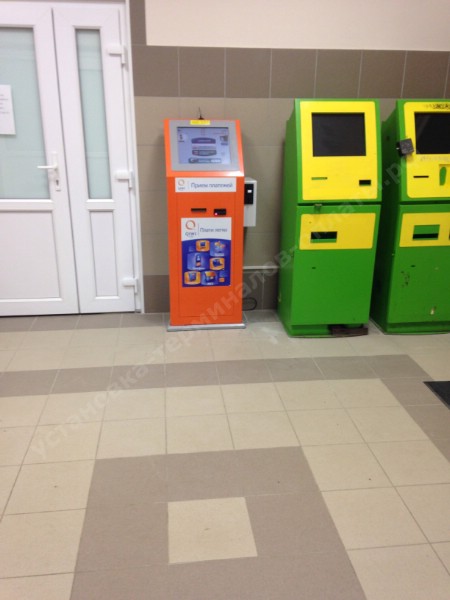 Установка платежного терминала в поселке Ильинский