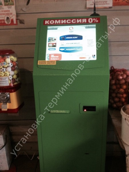 Установка терминалов оплаты в Некрасовке