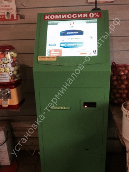 Установка платежного терминала в село Речицы